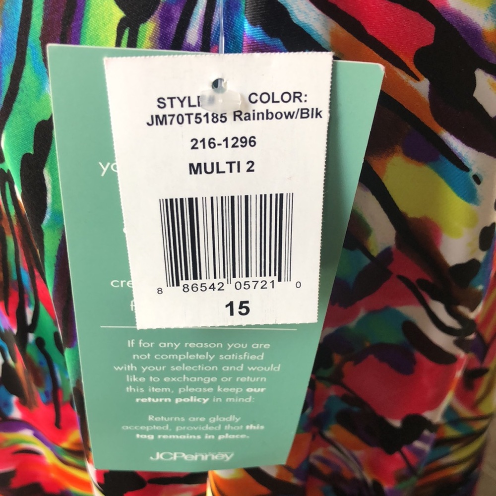 Multi-Color Maxi Dress - Picture 13 of 13
